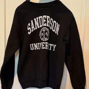 Sanderson University Black Sweatshirt